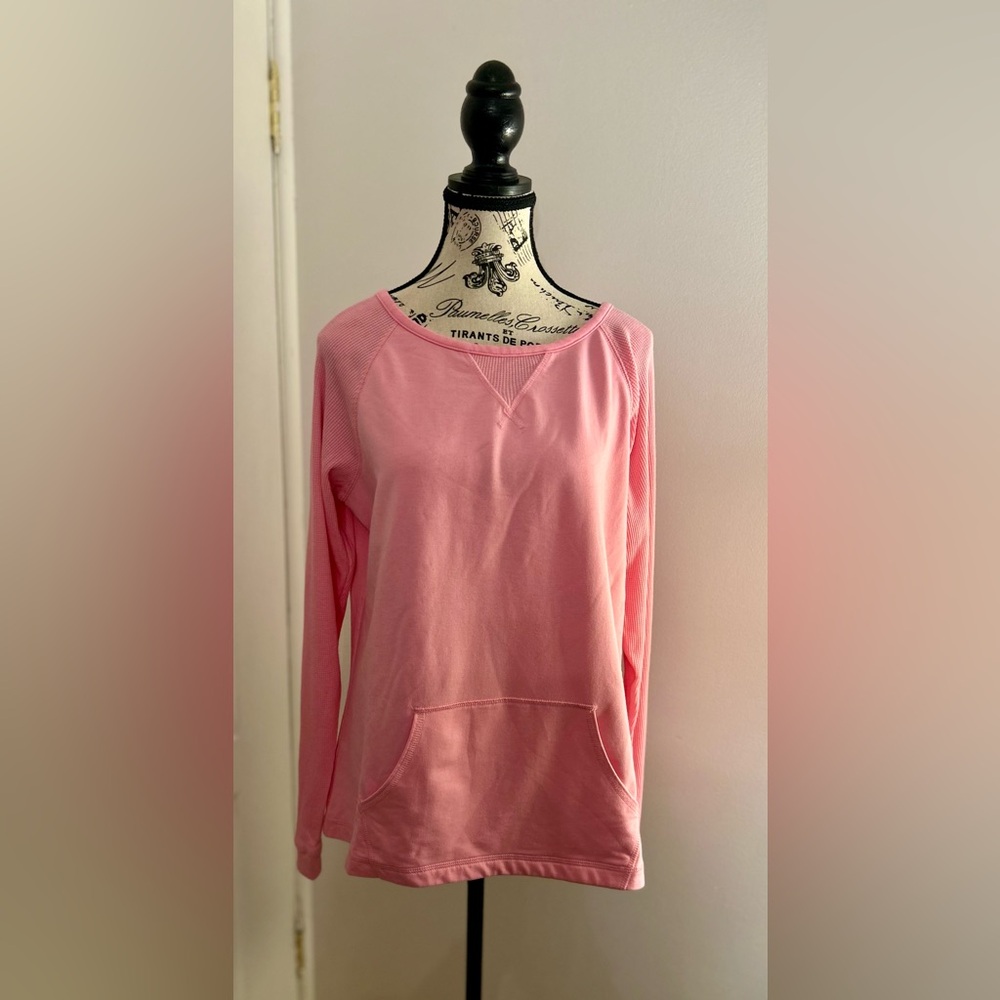 Danskin Pink Women's Long Sleeve Top Large